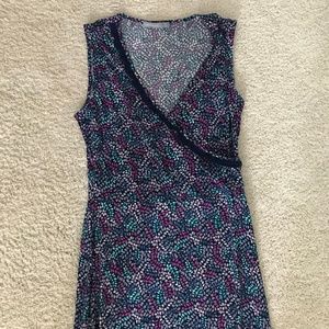 Purple/blue maxi dress